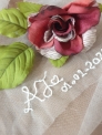 6 Personalized wedding veil embroidery service/ Sulaman di Tudung Veil Pengantin Nikah Sanding nama tarikh