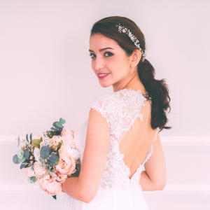 801LLW02 Sakura illusion neckline trumpet key hole back 1 Mermaid wedding dress,Sexy Wedding Gown Malaysia, Romantic wedding dress Malaysia, Garden wedding reception Malaysia, ROM wedding gown Kuala Lumpur, 